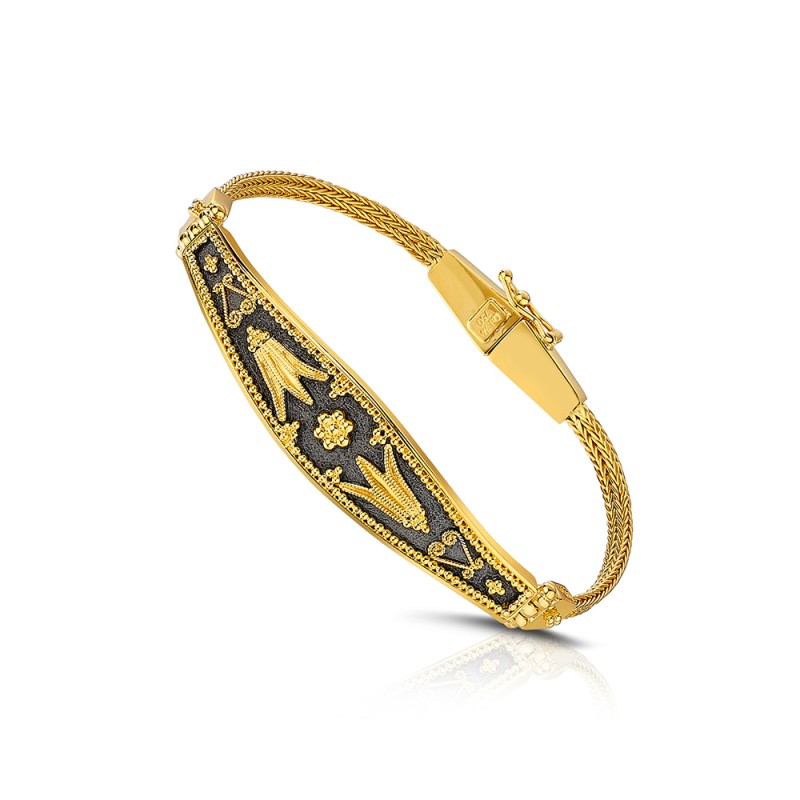 Archaic 18K Gold Bracelet | Damaskos ver.4