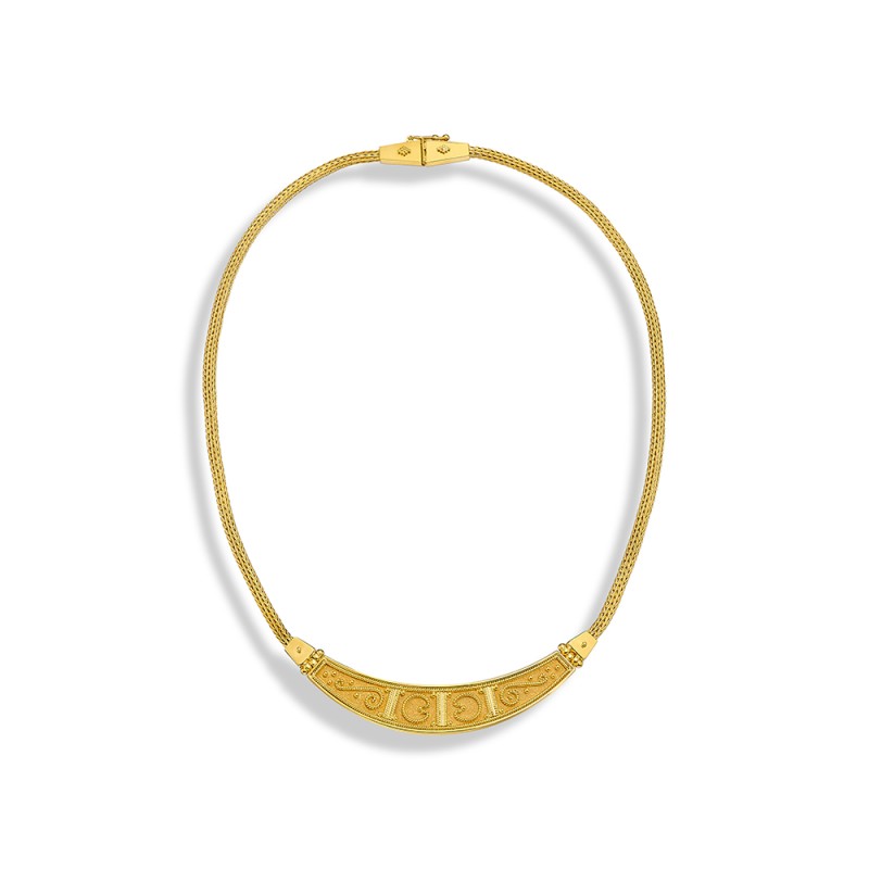 Archaic Gold Necklace | Damaskos ver.3