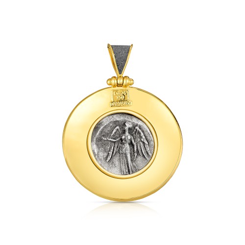 Byzantine 18K Gold Pendant | DAMASKOS