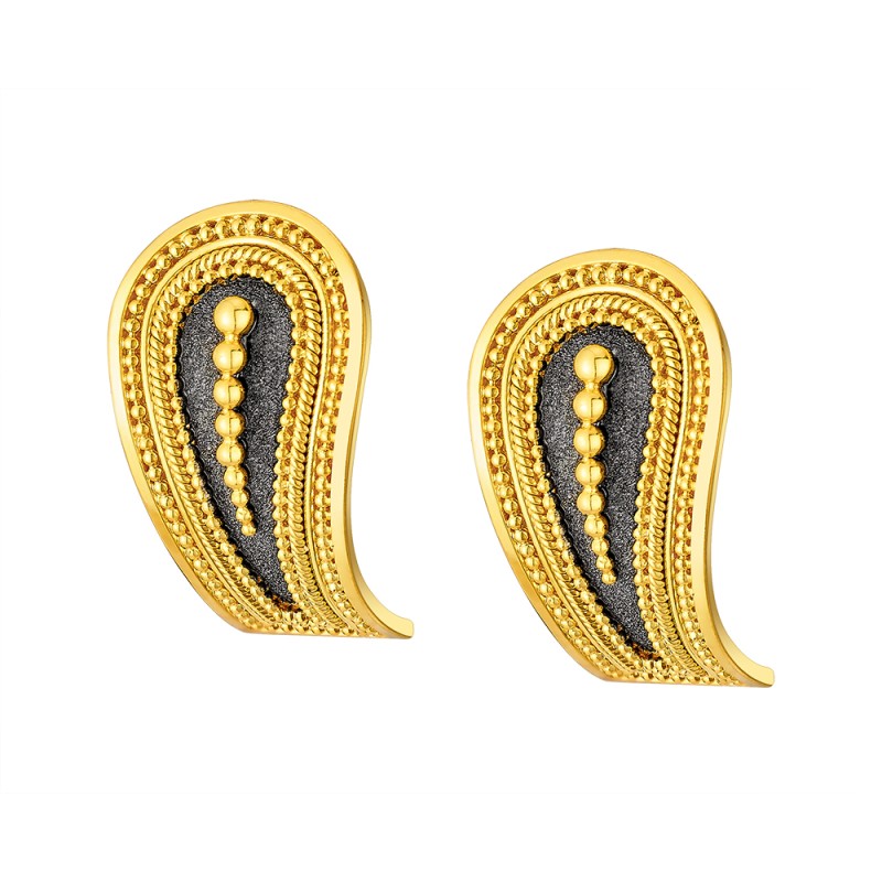 Archaic 14K Gold Earrings #13 | Damaskos