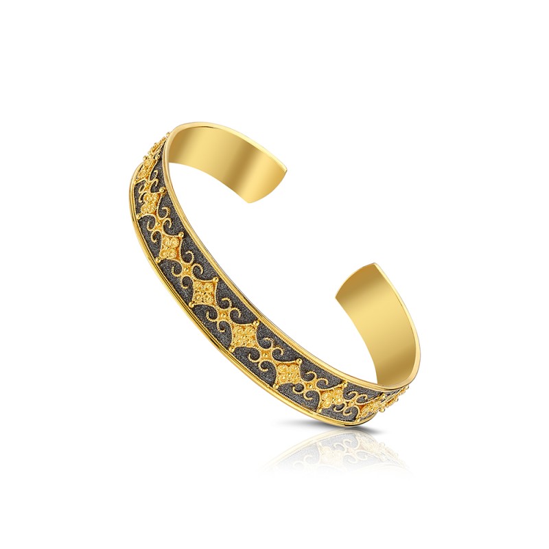 Archaic 18K Gold Bracelet | Damaskos ver.7