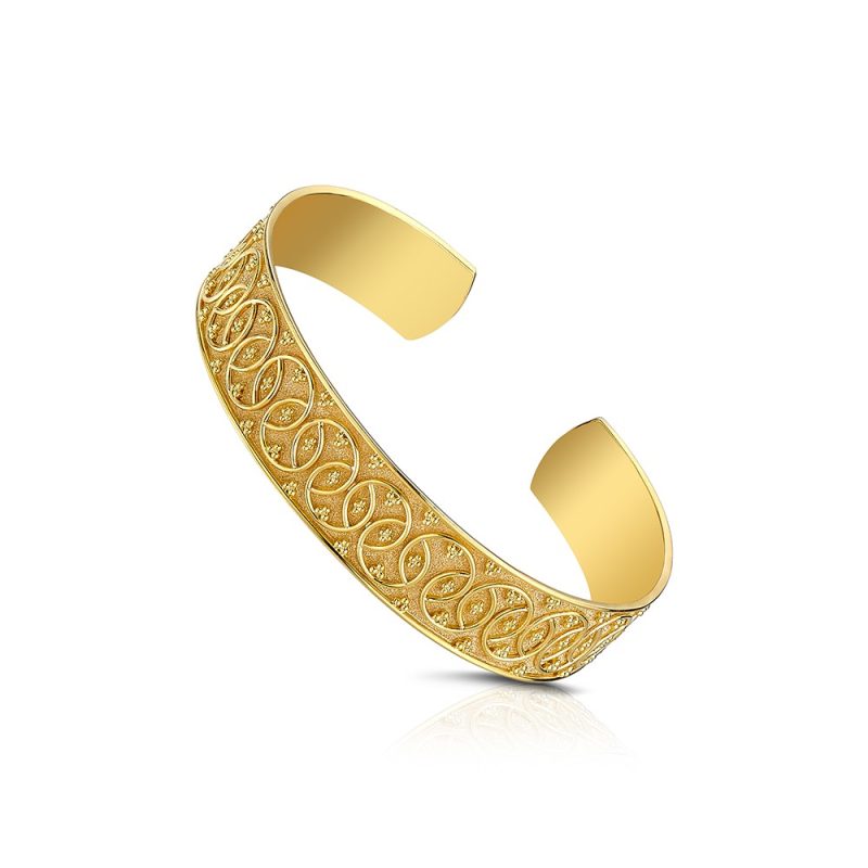 Archaic 18K Gold Bracelet | Damaskos ver.8 - Image 2