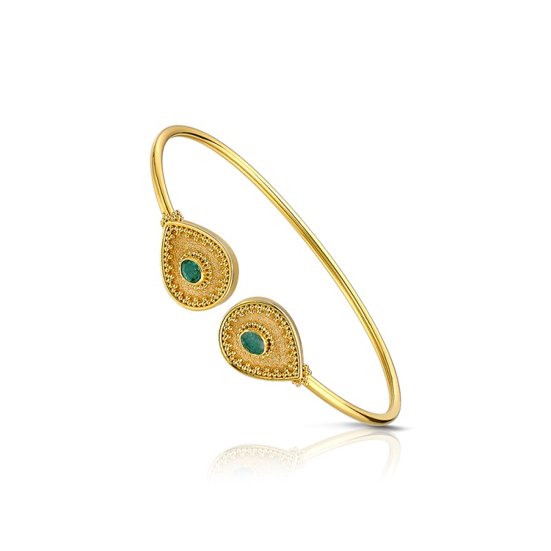 Byzantine 18K Gold Bracelet | Damaskos ver.4